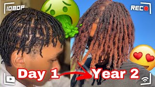 My Dreadlock Journey | 2 Year Transformation *CRAZY GROWTH*