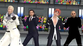 [MMD] K/DA The Baddest - Rufus Shinra, Reno, Rude, Tseng Turks kpop dance Final Fantasy 7 Rebirth