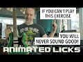 This exercise will make you sound better - Animated LIcks of Mika Tyyskä E24