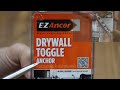 Which Drywall Anchor is Best  Let's find out!