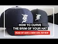 HOW TO CURVE THE BRIM OF YOUR HAT | NEW ERA X FEAR OF GOD REVIEW