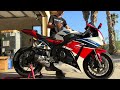 2015 fireblade cbr1000rr cold start u0026 idle with full yoshimura exhaust.