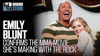 Emily Blunt Confirms She's Starring in “The Smashing Machine” With Dwayne “The Rock” Johnson