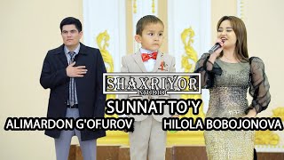 Sunnat Toʻy Alimardon Gʻofurov, Hilola Bobojonova xizmatda