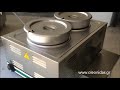 Μπαιν Μαρί eπιτραπέζιο 2 δοχεία 2 pot stainless steel dry or wet bain marie