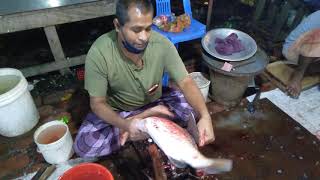 Admirable Koral Fish Cutting Skills Asian Sea Bass Fish Cutting Ep-15  |  Fish Cutting Skills