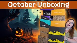 October unboxing | FairyLoot, OwlCrate, Illumicrate, The Broken Binding