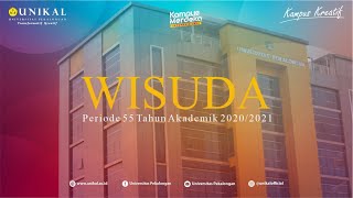 Wisuda Ke-55 Daring Tahun Akademik 2020/2021