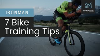 How to Train for the Bike Section of an IRONMAN Triathlon