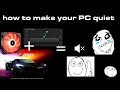 How to make your PC more silent (using fan control in the BIOS settings)