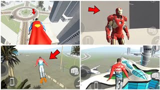 ALL RGS TOOL SECRET CHEAT CODE 🤑 IRON MAN + FLYING POWER IN INDIAN BIKE DRIVING 3D