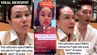 Fitri Salhuteru dan Arif Afanda sindir Nikita Mirzani gagal Demo di grand opening Shella Saukia