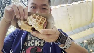 Waffle Cristo at Royal Street Veranda in New Orleans, Disneyland