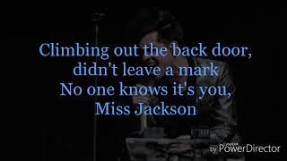 Miss Jackson Panic! At The Disco Lyrics