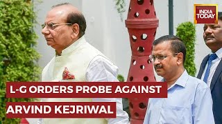 Delhi LG Orders Probe Against Arvind Kejriwal, LG Claims CM Evaded 29 Lakh Stamp Duty