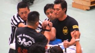 2013JAWA全日本アームレスリング男子決勝R-90