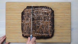 Σοκολατένιο Brownies με Φυστικοβούτυρο | FOOD VIDEOs