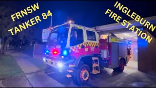 [ FIRST TURNOUT VID][RETAINED TURNOUT] Tanker 84 (SEV STT22) turning out