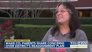 Wake County parents share concerns over districts reassignment plan