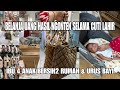 IBU 4 ANAK HEALING & BELANJA UANG HASIL NGONTEN SELAMA CUTI LAHIR / BERSIH2 RUMAH & URUS BAYI DULU