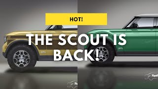 Scout electric SUV and pickup truck | Modern revival of the 1960's brand!