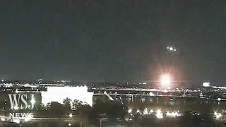 Webcam Shows Plane Crashing Into Helicopter Near D.C.’s Reagan Airport | WSJ News