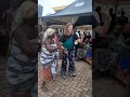 This White Lady Tried Dancing Ghana Adowa Dance #shorts #ghanamusic #ghanaliveband