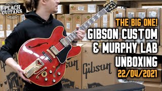 Our LARGEST Gibson Custom AND Murphy Lab Unboxing Yet! - 22nd April 2021