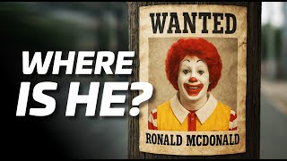 Why did RONALD MCDONALD disappear?