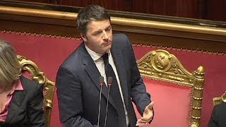 El Gobierno de Renzi pide la confianza de la Cámara de Diputados