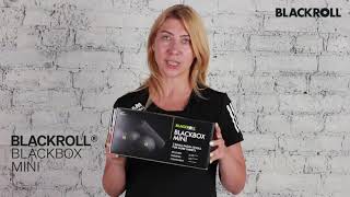 МАСАЖНИЙ НАБІР BLACKROLL® BLACKBOX MINI