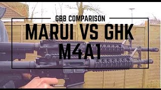 Marui M4A1 MWS VS GHK M4