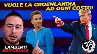 VUOLE LA GROENLANDIA AD OGNI COSTO!  editoriale GIANLUCA LAMBERTI (31 Gen)