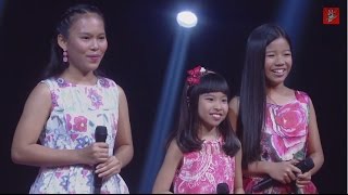 The Voice Kids Thailand - Battle Round - น้ำฝน  VS เซน VS ปูเป้ - รักสลายดอกฝ้ายบาน - 15 Mar 2015