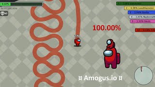 Paper.io 2 [Among Us] Map Control: 100.00% ¤ Amogus.io ¤