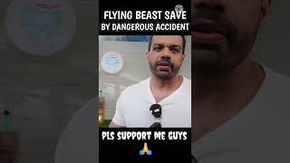 @FlyingBeast320 Save By Dangerous Road Accident 😦 | #shorts #vlog