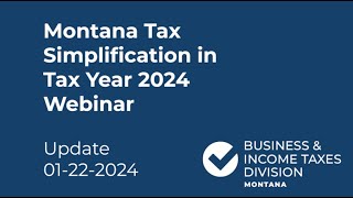 IT MT Tax Simplification in Tax year 2024