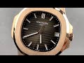 Patek Philippe Nautilus 5711/1R-001 Patek Philippe Watch Review