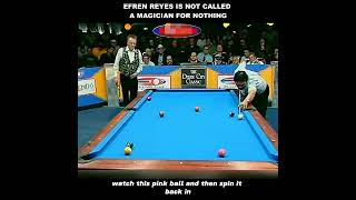 Efren BATA Reyes the ONLY "MAGICIAN" in the POOL WORLD
