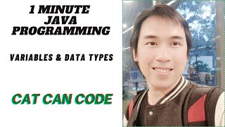 1 MINUTE JAVA PROGRAMMING | VARIABLES & DATA TYPES | Cat Can Code