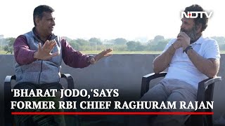 Watch: "Bharat Ko Jodna Hai" Raghuram Rajan Tells Rahul Gandhi