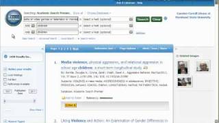 Database Searching with Boolean Operators and Wildcards