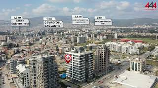 İZMİR | BORNOVA | YEŞİLOVA | FERİS REZİDANS | 3+1 | SATILIK LÜKS DAİRE | 444 GAYRİMENKUL