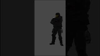 ODST and Muzzle flash fx animation test || Halo 3 ODST blender animation
