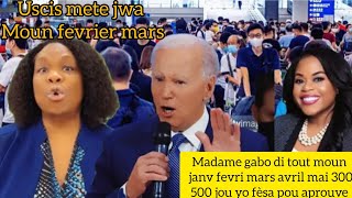 BÒN NUVÈL😳 MUN JANV FEV A MAI #ifsi DR GABO DI SIW GEN 300 500 JOU FÈSA KOUNYA POUW PA ANI.. #uscis