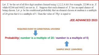 JEE ADVANCED PROBABILITY, PERMUTATIONS AND COMBINATIONS