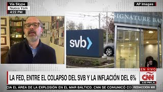 CNN Redacción Con Gabriela Frías: La FED, Entre El Colapso Del SVB Y La Inflación - 14 De Marzo,2023