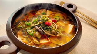 [SUB] 봄에는 이거 먹어야죠 | Soybean Paste Stew [먹잼::해먹는 재미]