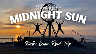 WATCING THE MIDNIGHT SUN at North Cape Norway (The Best Day at Nordkapp! And Going on a Bird Safari)