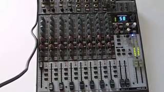 Mesa De Som Behringer Xenyx 1622 fx Console Mixer